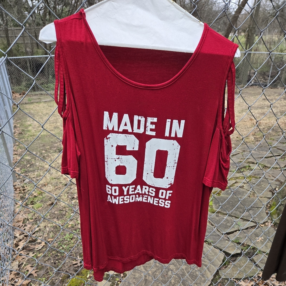 Made In 60 Years Of Awesomeness Birthday Tshirt